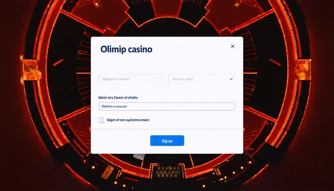 signup Olimp Casino